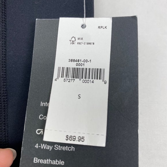 GapFit Eclipse 7/8 High Rise Leggings Black - Picture 5 of 5